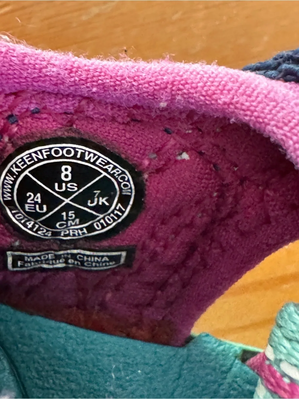 Keen Navy, Pink & Teal Kids Outdoor Sandals